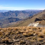 Exit from Bullet & Side Saddle, Treble Cone Wanaka NZ