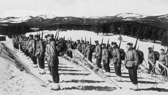 10th Mountain Division training in Vail