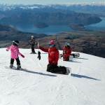 Treble Cone, Wanaka NZ – Child Learn to Snowboard