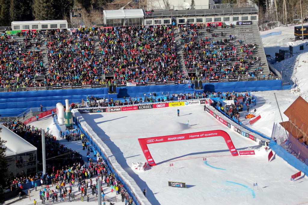 "2014 Audi FIS Ski World Cup - Audi Birds of Prey in Beaver Creek, CO. Photo © Eric Schramm"