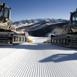 Snow Cats grooming the slopes at Beaver Creek