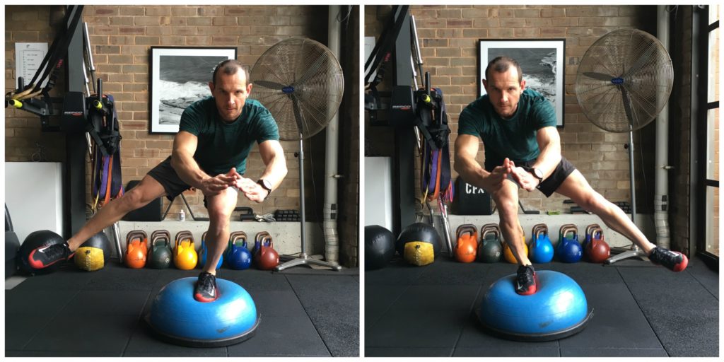 bosu ball exercises legs