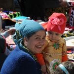 1 Local woman & child celebrating Navrus Festival, Pasrud Village