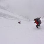 23 Dave & Rich Skiing down from Chimtarga Pass