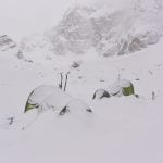 28 Heavy Snow burying tents in Zindon Valley