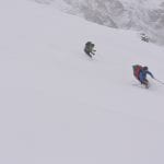 29 Rich & Dave skiing down Zindon Valley