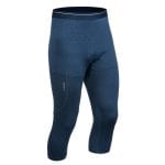 men s ski base layer bottom blue