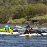 River sledding at Lake Crackenback Resort & Spa