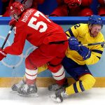 China: Beijing 2022 Olympics: men’s semi-final ice hockey match, ROC vs Sweden