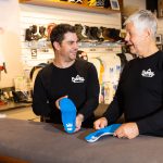 Bumps – Rob and Peter with inner soles