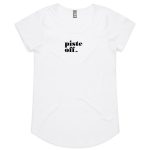 piste off womens white