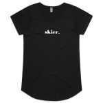 skier womens black