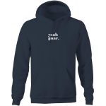 yeah gnar hoodie navy