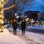 Touring downtown Revelstoke.