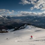 Downhill skiing at Fernie Alpine Resort