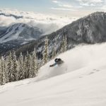 Downhill skiing at Red Mountain Resort