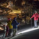 Night Skiing at Big Sky Resort using Lupine Light Systems.