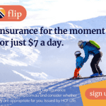 FLIP – Ski banner ad (300 × 250px) – 1