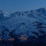 Majestic,Mountain,Mont,Blanc,And,Snow,Covered,Mountains,Just,Before