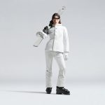 Balenciaga female skier white