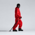 Balenciaga male skier red