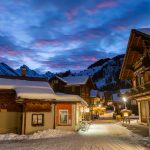 Pedestrian-only village of Murren on Schilthorn.