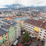 Innsbruck Old Town from the City Tower.