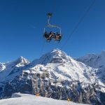 Schiltgrat chairlift on Schilthorn.