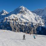 Schilthorn skiing.