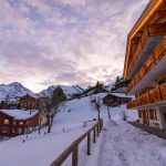 Pedestrian-only village of Murren on Schilthorn.