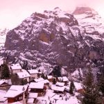 Pedestrian-only village of Murren on Schilthorn.