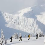 Back country skiing at Shames Mountain in Terrace.